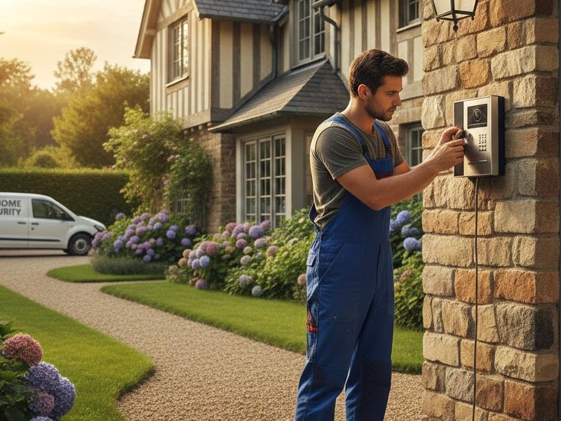 Домофон в коттедже