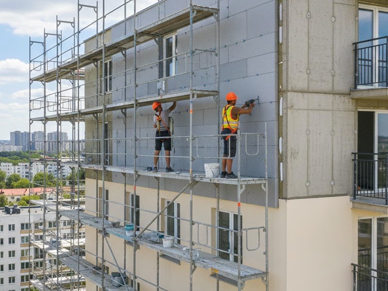 Утепление фасада