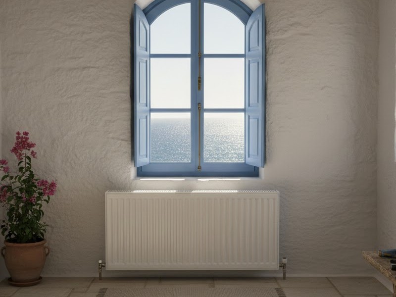 радиатор на стене