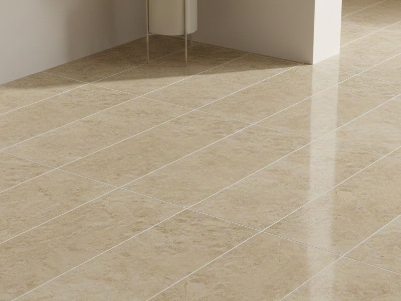 Керамогрантиный пол в частном доме