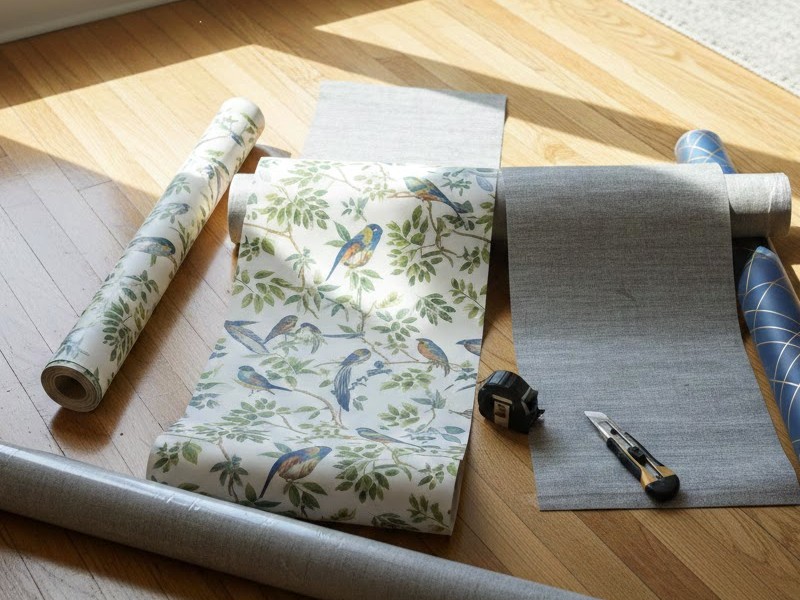 Рулоны обоев