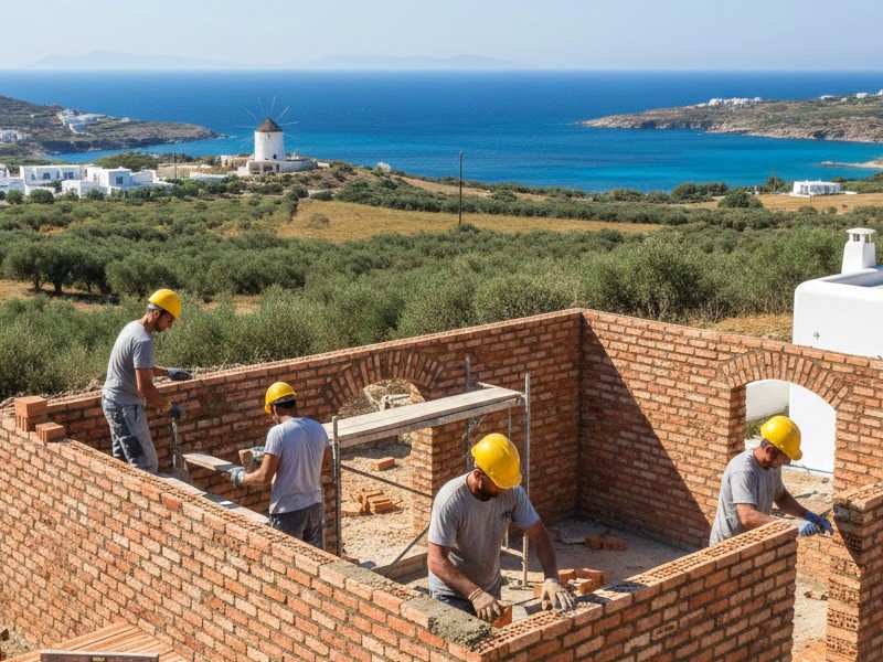 Строительство коттеджа