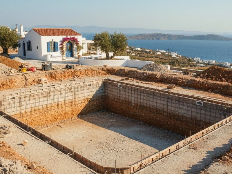 строительство бассейна