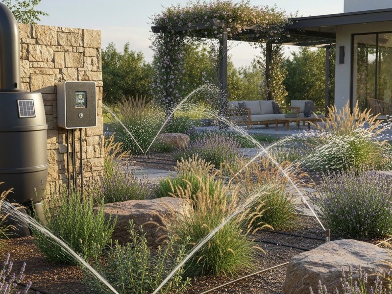 Автоматический полив на участке