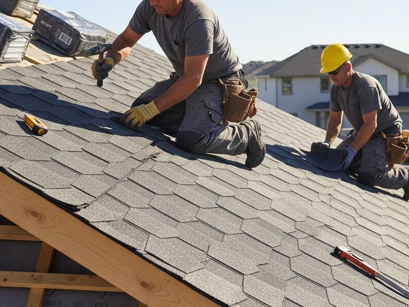 Монтаж мягкой кровли