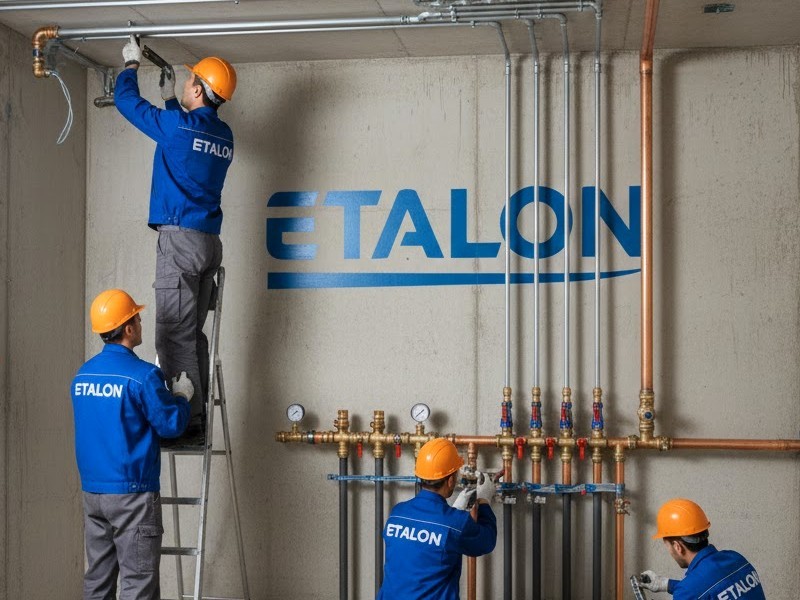 Монтаж системы водоснабжения