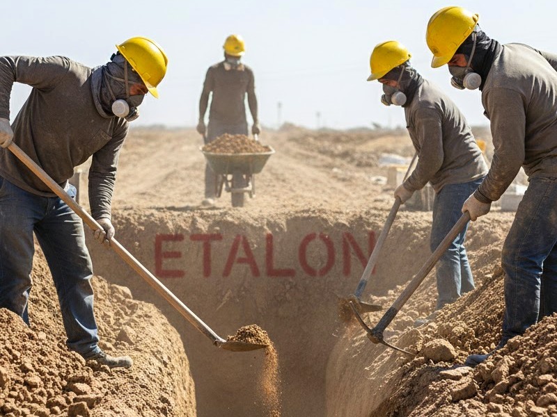 Земляные работы вручную