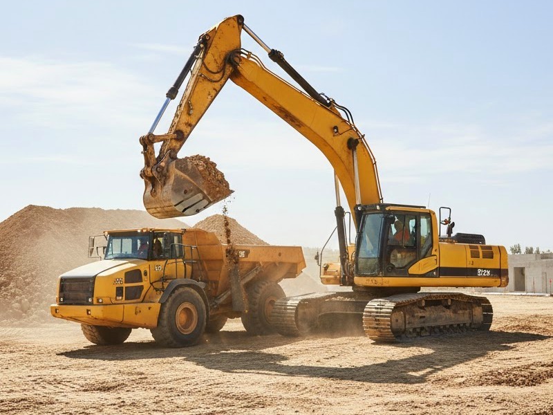Земляные работы спецтехникой