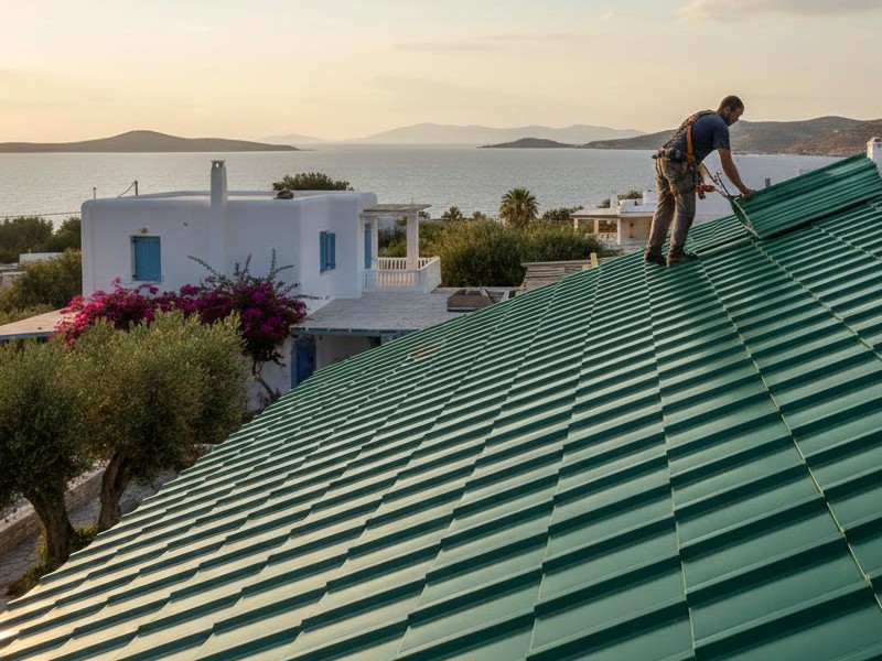 кровля из металлочерепицы