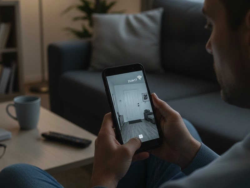 Видеонаблюдение в смартфоне